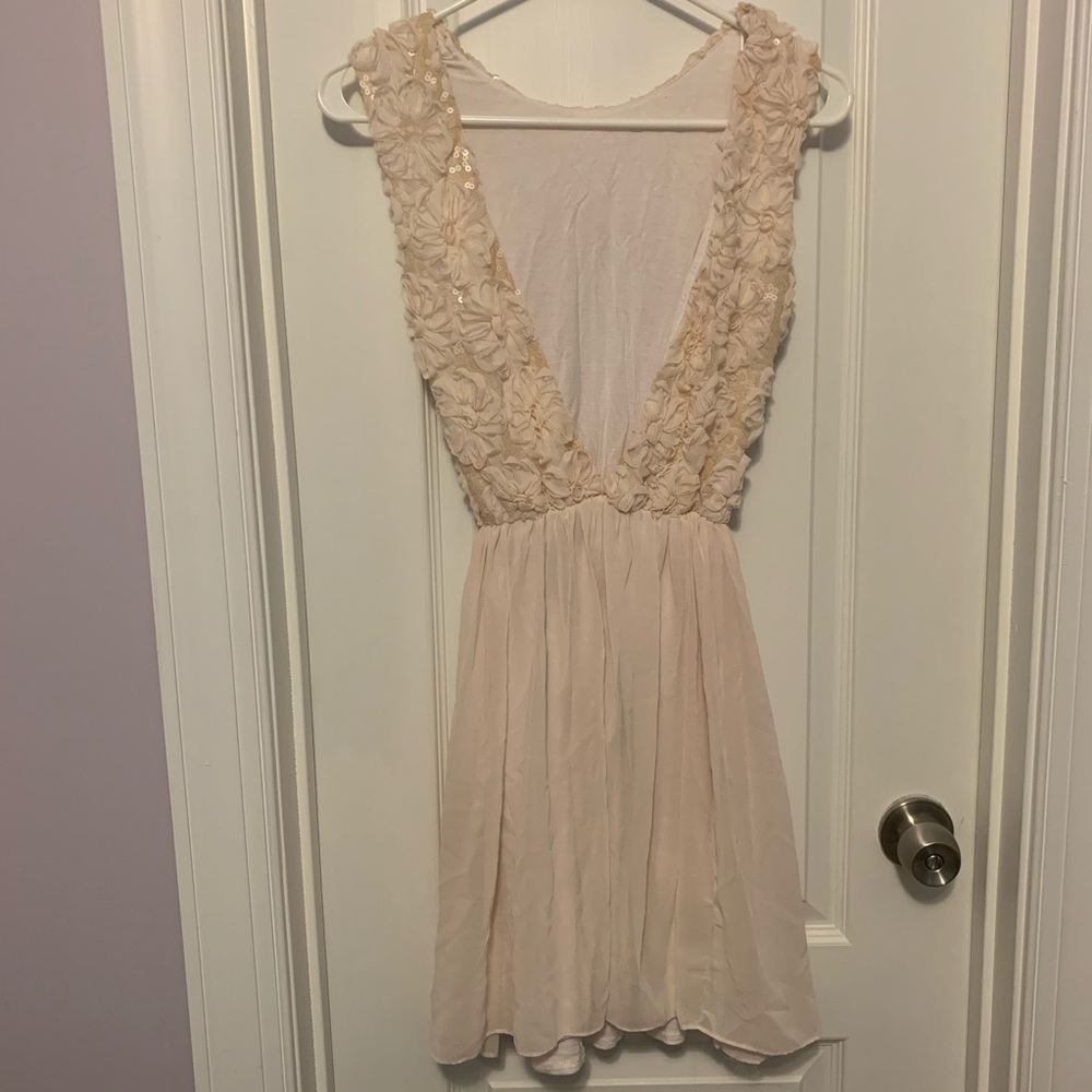 Backless Floral Asos Dress